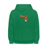 Jolly Jack-O Character Comfort Kids Hoodie - kelly green