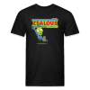 Zealous Zombie Character Comfort Adult Tee - black