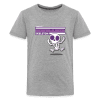 Skilled Skeleton Character Comfort Kids Tee - heather gray