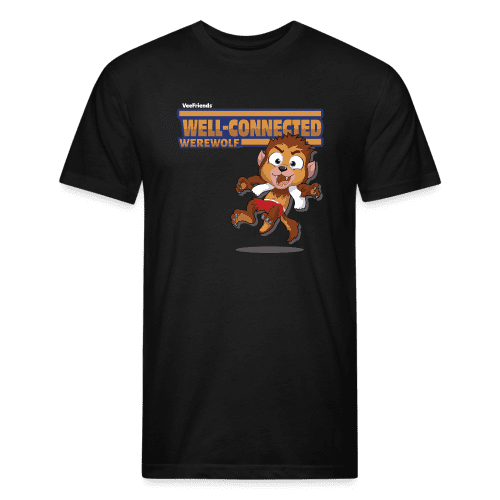 Well-Connected Werewolf Character Comfort Adult Tee - black