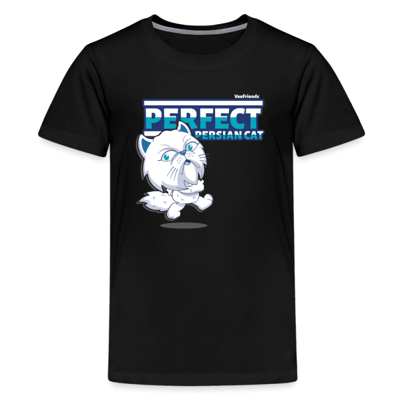 Perfect Persian Cat Character Comfort Kids Tee - black