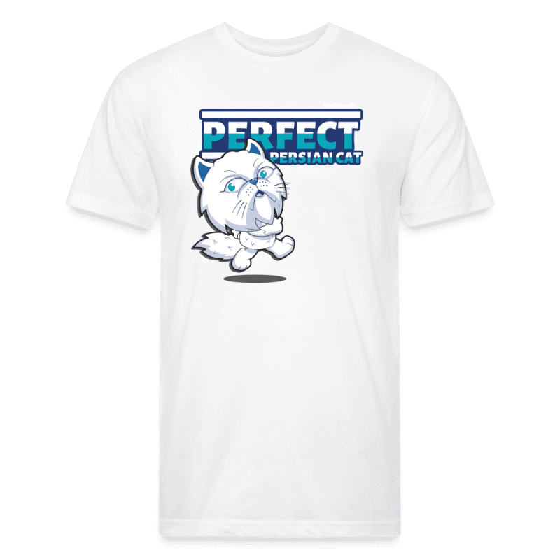 Perfect Persian Cat Character Comfort Adult Tee - white