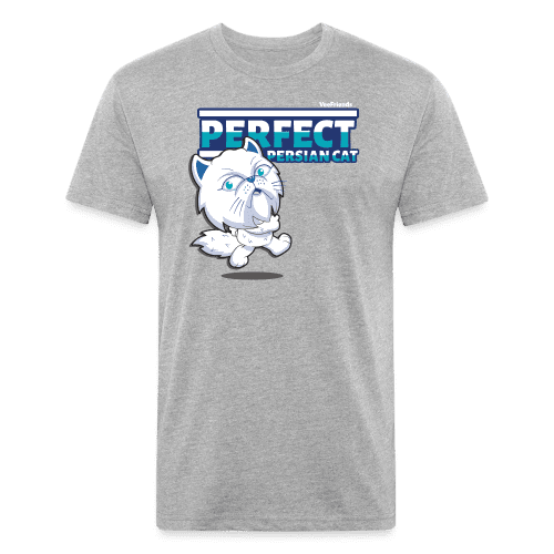 Perfect Persian Cat Character Comfort Adult Tee - heather gray