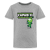 Capable Caterpillar Character Comfort Kids Tee - heather gray