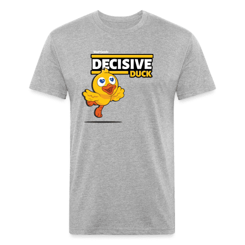 Decisive Duck Character Comfort Adult Tee - heather gray