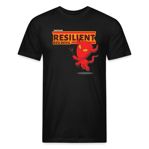 Resilient Red Devil Character Comfort Adult Tee - black