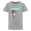 Ambitious Angel Character Comfort Kids Tee - heather gray