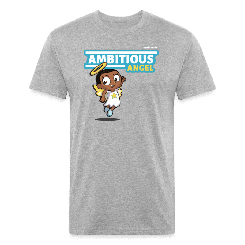 Ambitious Angel Character Comfort Adult Tee - heather gray