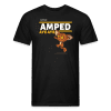 Amped Aye Aye Character Comfort Adult Tee - black