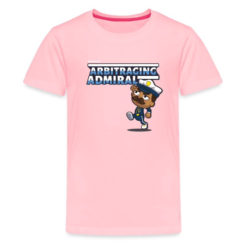 Arbitraging Admiral Character Comfort Kids Tee - pink