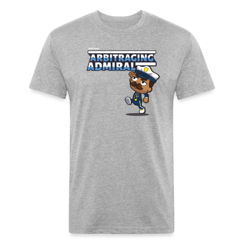 Arbitraging Admiral Character Comfort Adult Tee - heather gray