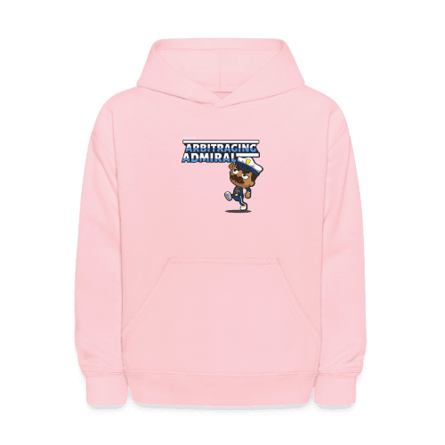 Arbitraging Admiral Character Comfort Kids Hoodie - pink