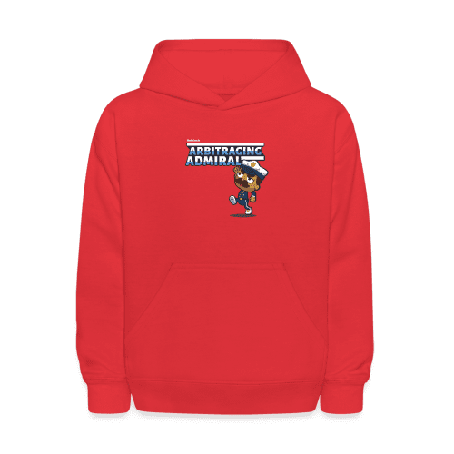 Arbitraging Admiral Character Comfort Kids Hoodie - red