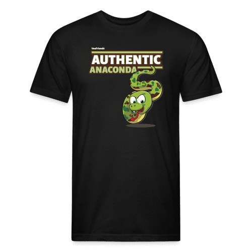 Authentic Anaconda Character Comfort Adult Tee - black