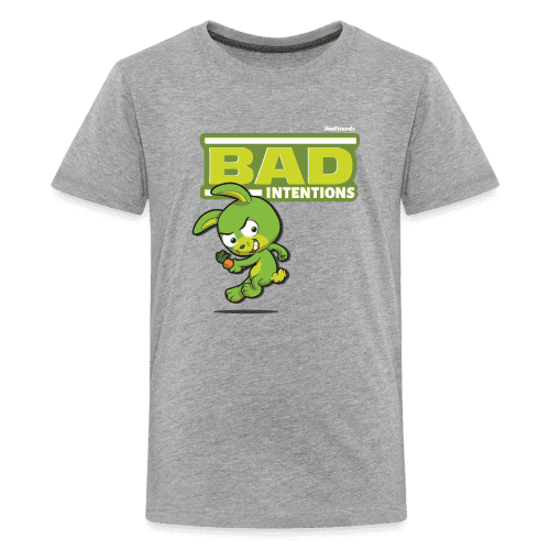 Bad Intentions Character Comfort Kids Tee - heather gray