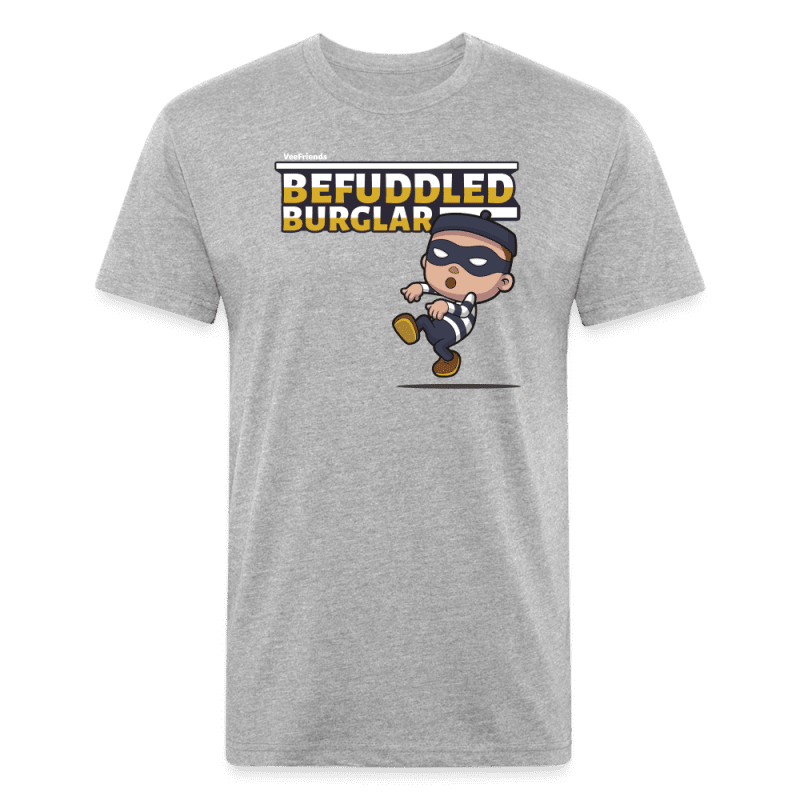 Befuddled Burglar Character Comfort Adult Tee - heather gray