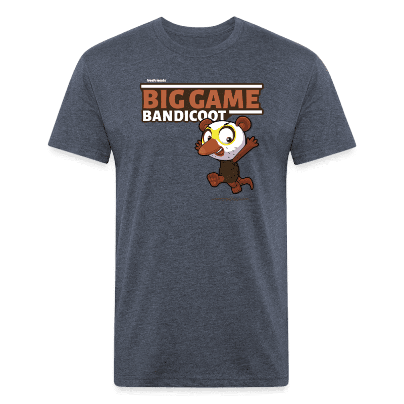 Big Game Bandicoot Character Comfort Adult Tee - heather navy