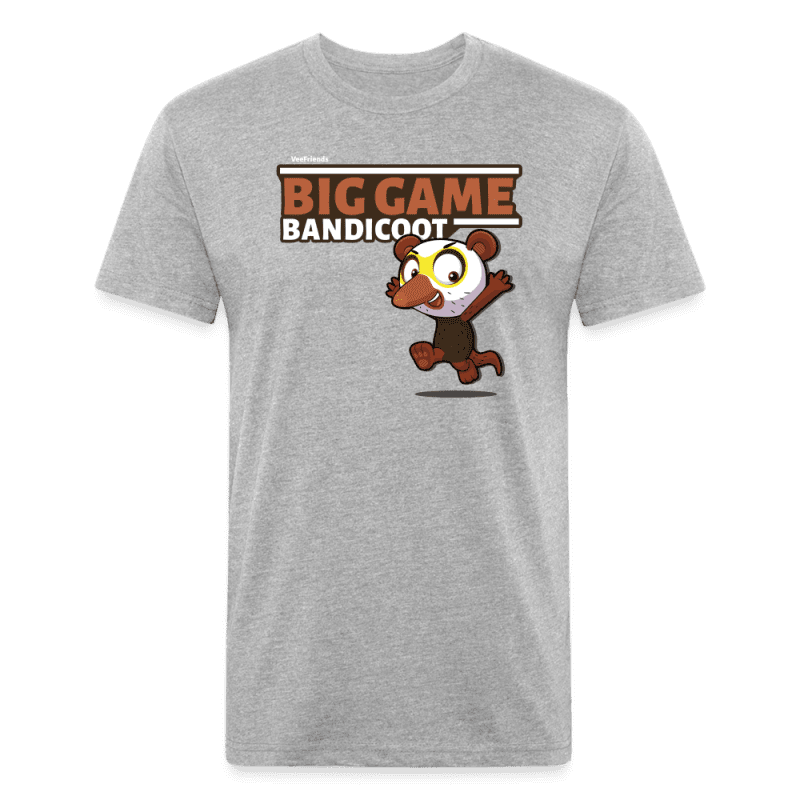 Big Game Bandicoot Character Comfort Adult Tee - heather gray