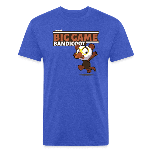 Big Game Bandicoot Character Comfort Adult Tee - heather royal