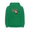 Big Game Bandicoot Character Comfort Kids Hoodie - kelly green