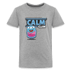 Calm Clam Character Comfort Kids Tee - heather gray