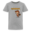 Cheerful Chipmunk Character Comfort Kids Tee - heather gray