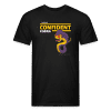 Confident Cobra Character Comfort Adult Tee - black