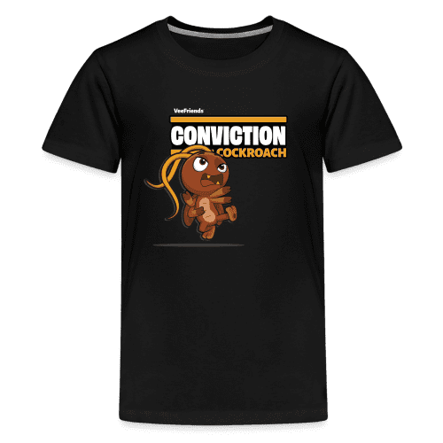 Conviction Cockroach Character Comfort Kids Tee - black