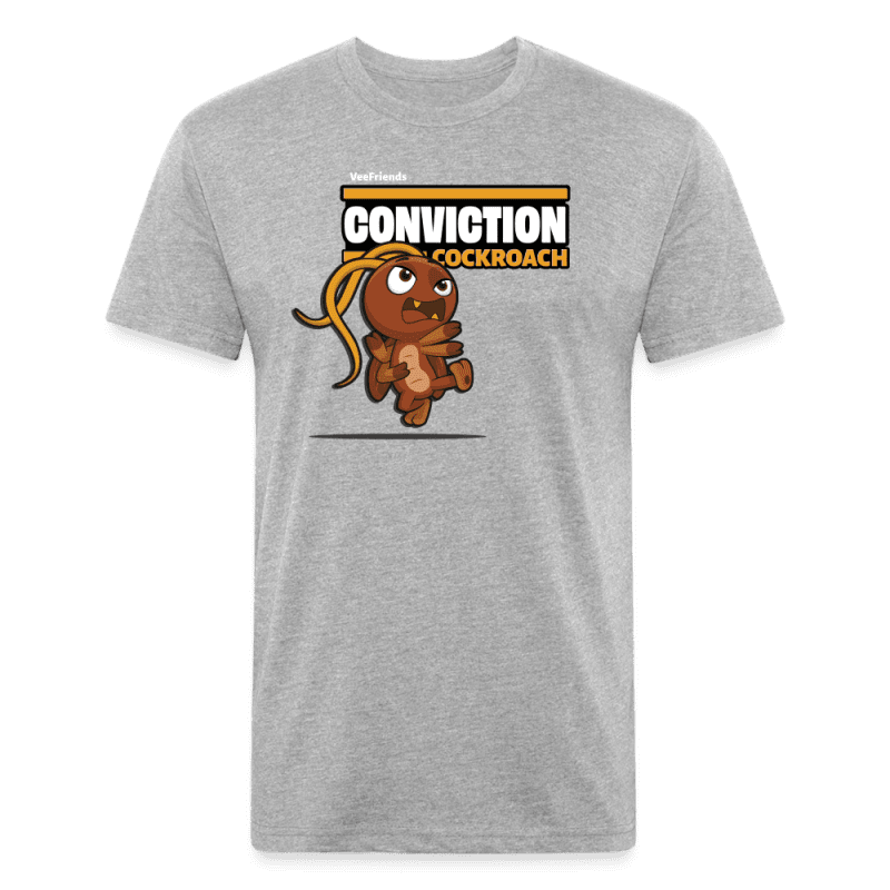 Conviction Cockroach Character Comfort Adult Tee - heather gray