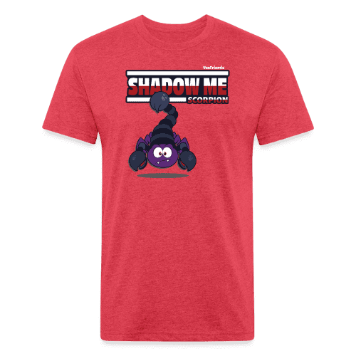 Shadow Me Scorpion Character Comfort Adult Tee - heather red