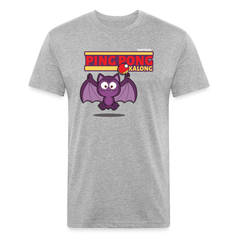 Ping Pong Kalong Character Comfort Adult Tee - heather gray