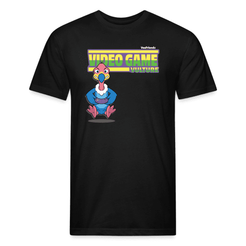 Video Game Vulture Character Comfort Adult Tee - black