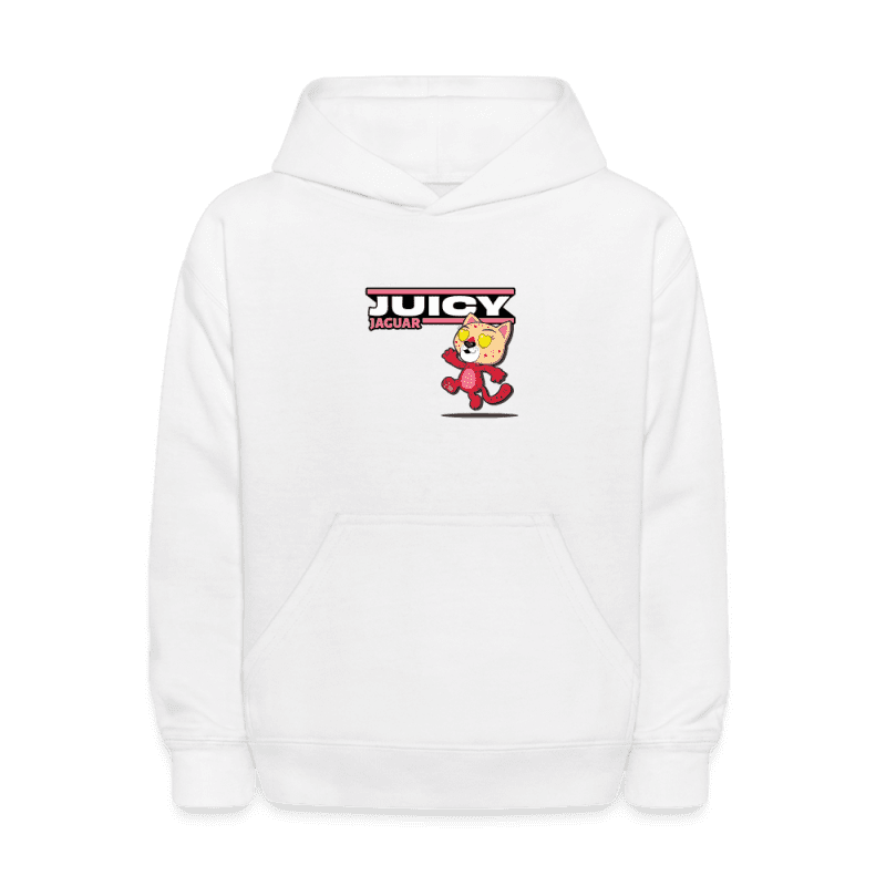 Juicy Jaguar Character Comfort Kids Hoodie - white