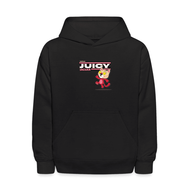 Juicy Jaguar Character Comfort Kids Hoodie - black