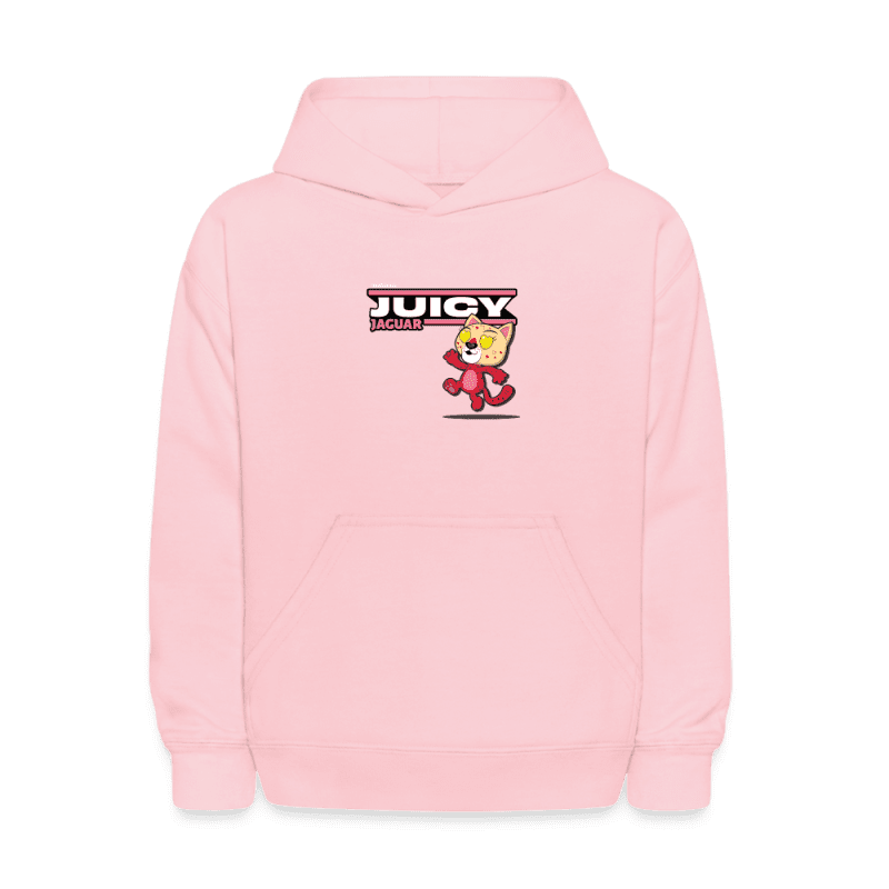 Juicy Jaguar Character Comfort Kids Hoodie - pink