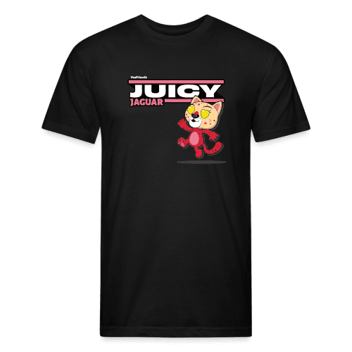 Juicy Jaguar Character Comfort Adult Tee - black