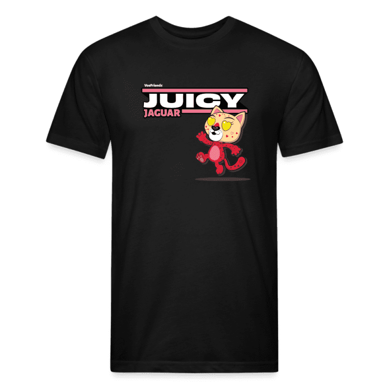 Juicy Jaguar Character Comfort Adult Tee - black