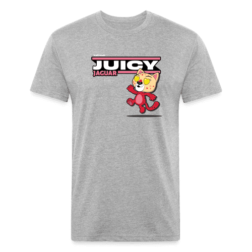 Juicy Jaguar Character Comfort Adult Tee - heather gray