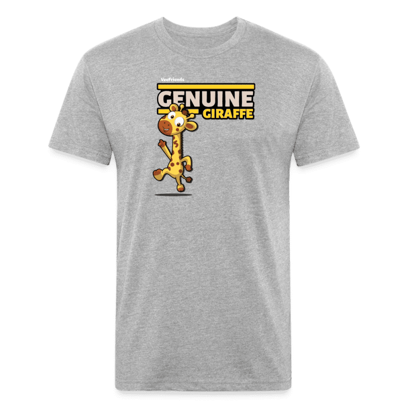 Genuine Giraffe Character Comfort Adult Tee - heather gray