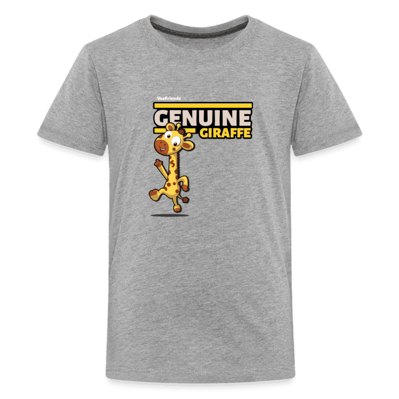 Genuine Giraffe Character Comfort Kids Tee - heather gray