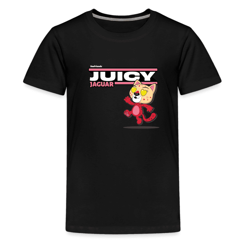 Juicy Jaguar Character Comfort Kids Tee - black