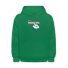 Proactive Piranha Character Comfort Kids Hoodie - kelly green