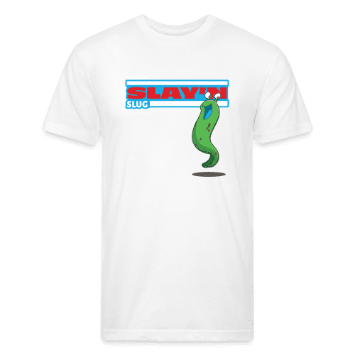 Slay'n Slug Character Comfort Adult Tee - white