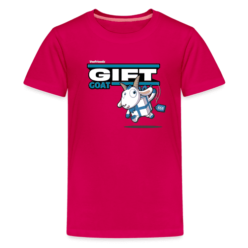 Gift Goat Character Comfort Kids Tee - dark pink