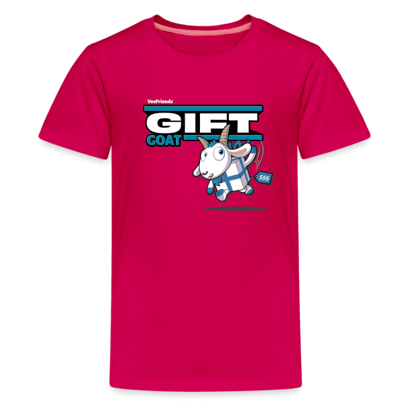 Gift Goat Character Comfort Kids Tee - dark pink