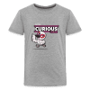 Curious Crane Character Comfort Kids Tee - heather gray