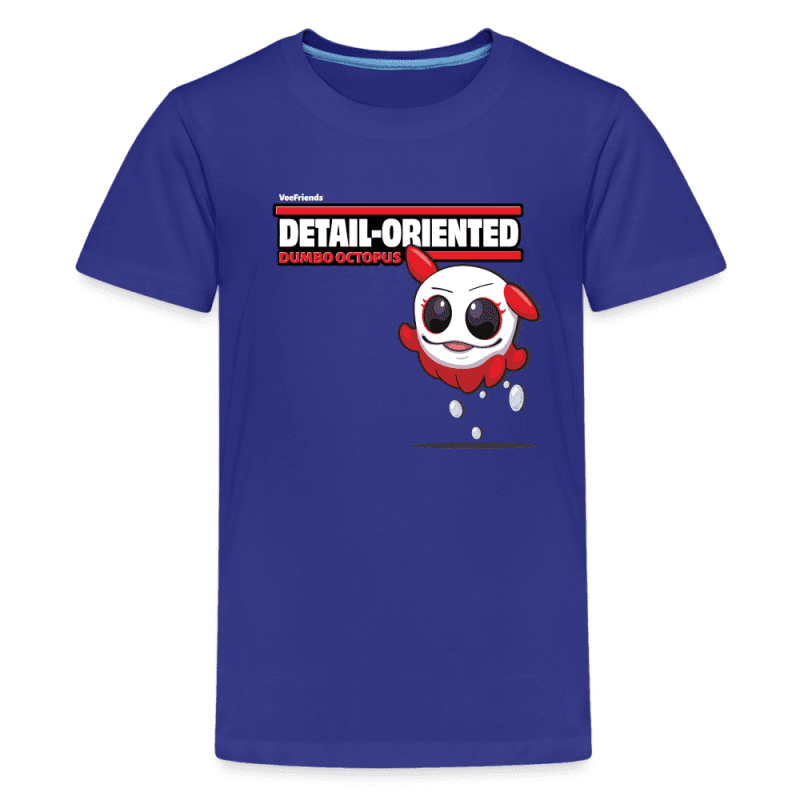 Detail-Oriented Dumbo Octopus Character Comfort Kids Tee - royal blue