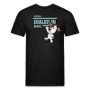 Dialed In Dog Character Comfort Adult Tee - black