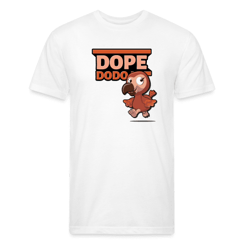 Dope Dodo Character Comfort Adult Tee - white