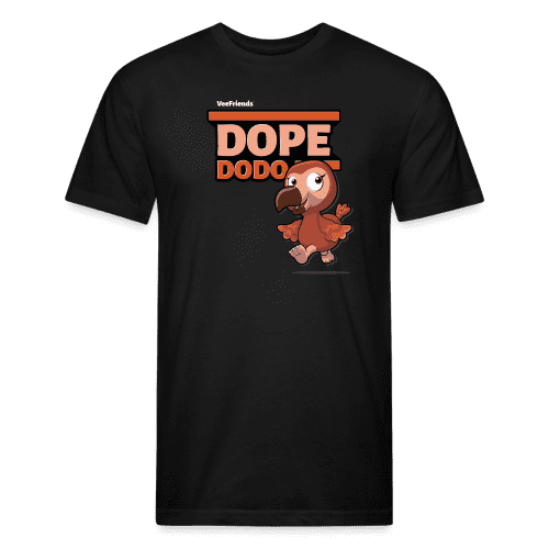 Dope Dodo Character Comfort Adult Tee - black